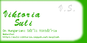 viktoria suli business card